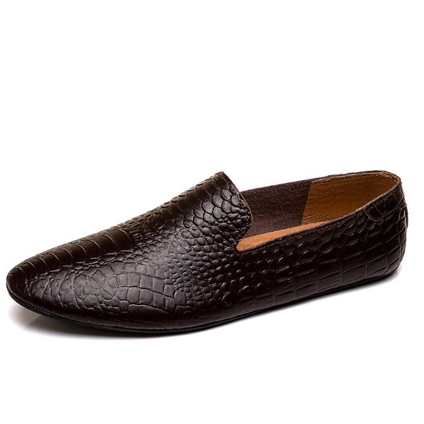 snakeskin leather shoes men slip on rubber driving shoes male loafers flats footwear mocassin homme, Black
snakeskin leather shoes men slip on rubber driving shoes male loafers flats footwear mocassin homme, Black