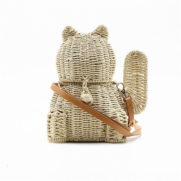 women handbags new rattan straw bags ladies lucky fashion cat crossbody messenger hand bags women girl basket
women handbags new rattan straw bags ladies lucky fashion cat crossbody messenger hand bags women girl basket