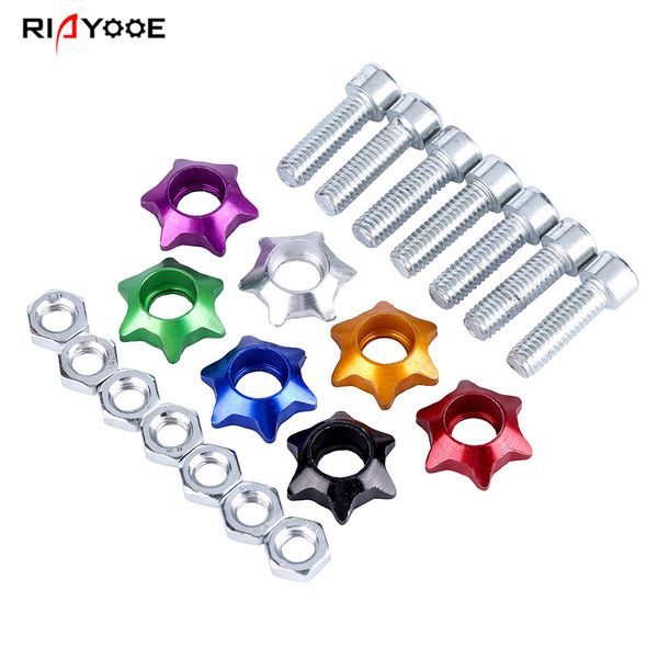 car modified gasket m6 hexagonal color gasket screw license plate framework splasher fender decoration
car modified gasket m6 hexagonal color gasket screw license plate framework splasher fender decoration