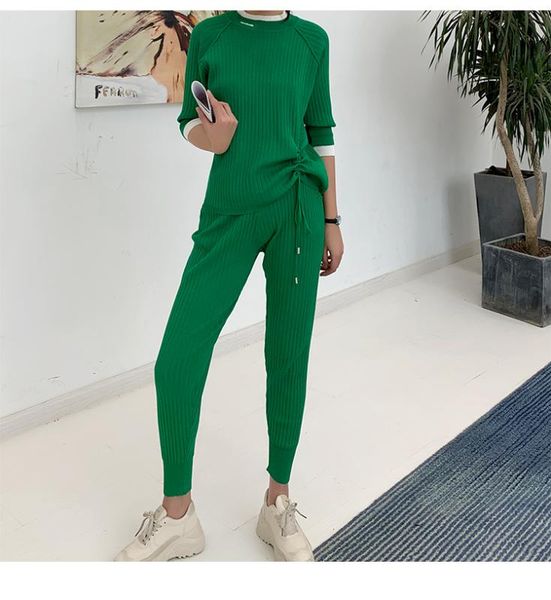 europe station knitted tracksuit casual women 2 piece set and pants matching sets ensemble femme deux pieces knitted suit, White
europe station knitted tracksuit casual women 2 piece set and pants matching sets ensemble femme deux pieces knitted suit, White
