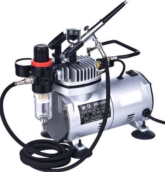 onnfang airbrush single cylinder piston compressor 1/5hp oil-less for beauty art body painting cake model spraying
onnfang airbrush single cylinder piston compressor 1/5hp oil-less for beauty art body painting cake model spraying