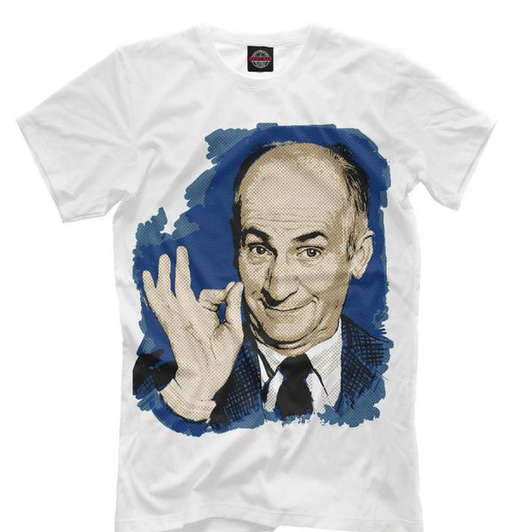 louis de funes new t shirt famouse people cool designe hq men's short sleeve tshirt cotton 019750, White;black
louis de funes new t shirt famouse people cool designe hq men's short sleeve tshirt cotton 019750, White;black