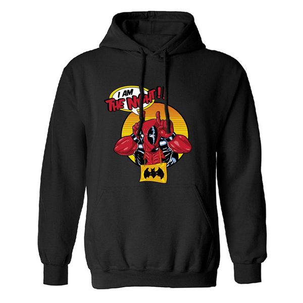 2018 осень зима дэдпул спортивные костюмы теплый флис стиль мужчины кофты с длинным рукавом бодибилдинг толстовки повседневные пуловеры homm, Black 
2018 осень зима дэдпул спортивные костюмы теплый флис стиль мужчины кофты с длинным рукавом бодибилдинг толстовки повседневные пуловеры homm, Black