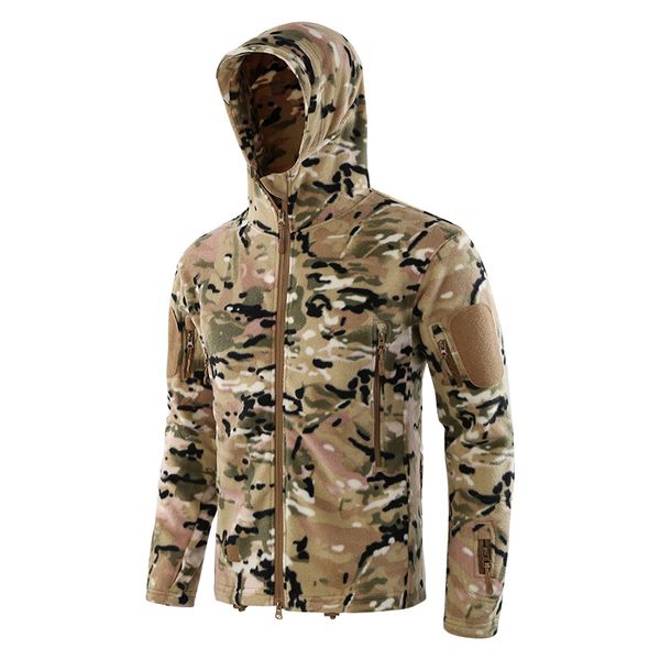 2019 new men jacket coat tactical fleece jacket uniform casual hooded men thermal army camouflage clothing, Blue;black
2019 new men jacket coat tactical fleece jacket uniform casual hooded men thermal army camouflage clothing, Blue;black