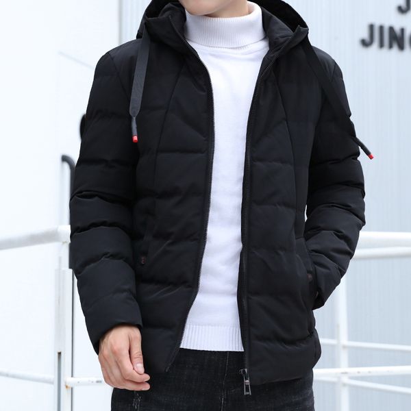 new brand clothing parkas men hooded solid color thicked homme jacket parka male korean fashion casual dropshipping warm coats, Black
new brand clothing parkas men hooded solid color thicked homme jacket parka male korean fashion casual dropshipping warm coats, Black