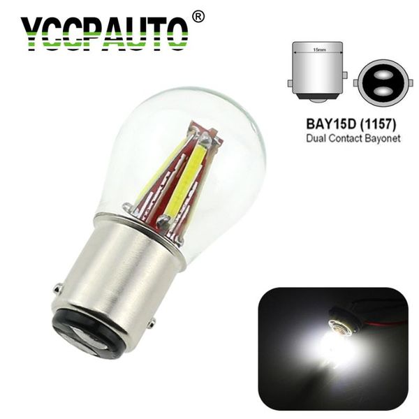 yccpauto 1pcs 1157 bay15d led car light 4cob filament chips new style auto rear light car led brake lights parking lamp dc12v 
yccpauto 1pcs 1157 bay15d led car light 4cob filament chips new style auto rear light car led brake lights parking lamp dc12v