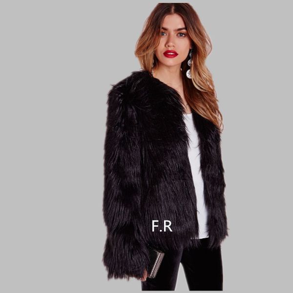 women faux fur coat jacket winter warm fur coat female black short style thick 2019 autumn manteau long sleeves y868
women faux fur coat jacket winter warm fur coat female black short style thick 2019 autumn manteau long sleeves y868