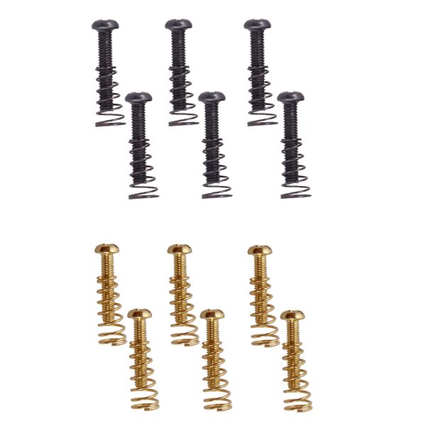 2 set iron guitar bridge screws with pagoda springs for electric guitar bass maintenance parts
2 set iron guitar bridge screws with pagoda springs for electric guitar bass maintenance parts