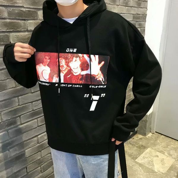 осень зима сыпучие-fit hoodie men trend ins супер пожар в корейском стиле студенты coat пара одежда на одежду, Black
осень зима сыпучие-fit hoodie men trend ins супер пожар в корейском стиле студенты coat пара одежда на одежду, Black