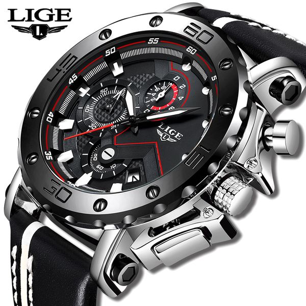 new fashion watch men lige brand sport watches mens quartz clock man casual waterproof wristwatch relogio masculino, Slivery;brown
new fashion watch men lige brand sport watches mens quartz clock man casual waterproof wristwatch relogio masculino, Slivery;brown