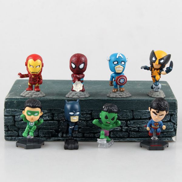 toy gift model new youth gift anime 8 avengers q version spiderman batman green giant iron man bag hand
toy gift model new youth gift anime 8 avengers q version spiderman batman green giant iron man bag hand