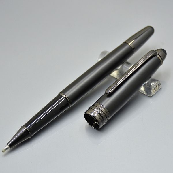 new luxury 163 matte black roller ball pen ballpoint pens school office supplies classic write gift pens, Blue;orange
new luxury 163 matte black roller ball pen ballpoint pens school office supplies classic write gift pens, Blue;orange