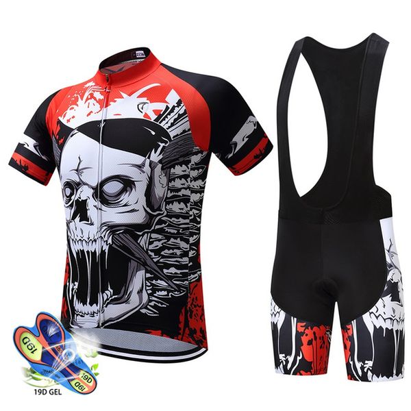 2020 new skull pattern men summer cycling clothing breathable clothes kit short sleeve bib shorts mtb ropa ciclismo maillot wear, Black;blue
2020 new skull pattern men summer cycling clothing breathable clothes kit short sleeve bib shorts mtb ropa ciclismo maillot wear, Black;blue