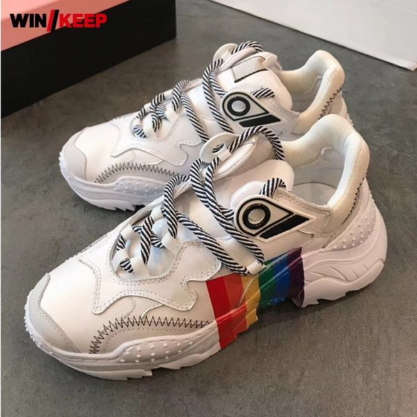 brand white shoes woman genuine leather platform sneakers mixed colors designer jogging sport shoes zapatillas mujer deportiva
brand white shoes woman genuine leather platform sneakers mixed colors designer jogging sport shoes zapatillas mujer deportiva