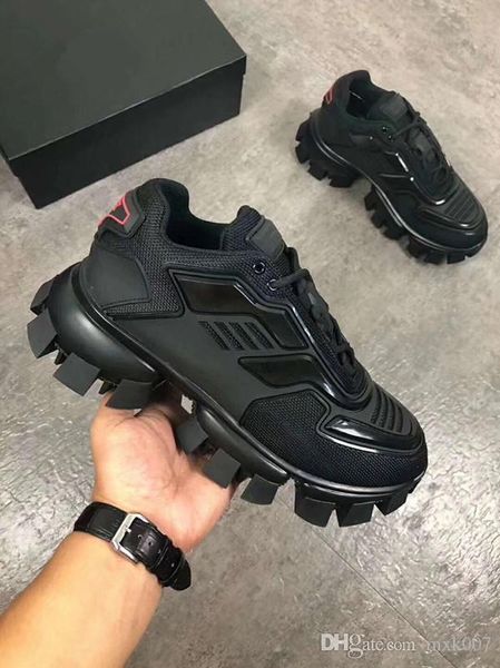 lates p cloudbust thunder lace up sneakers men low casual shoes 19fw capsule series color matching men's platform luxury sneakers ky06, Black
lates p cloudbust thunder lace up sneakers men low casual shoes 19fw capsule series color matching men's platform luxury sneakers ky06, Black