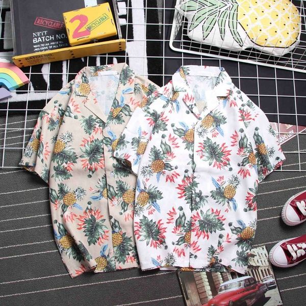 men's casual shirts short sleeve shirt summer hawaiian aloha men button down floral pineapple print 2021 s-2xl, White;black
men's casual shirts short sleeve shirt summer hawaiian aloha men button down floral pineapple print 2021 s-2xl, White;black