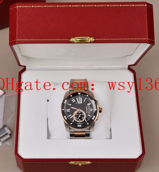 calibre de diver w7100054 automatic mechanical movement mens watch 18k rose gold men's wristwatches original box, Slivery;brown
calibre de diver w7100054 automatic mechanical movement mens watch 18k rose gold men's wristwatches original box, Slivery;brown