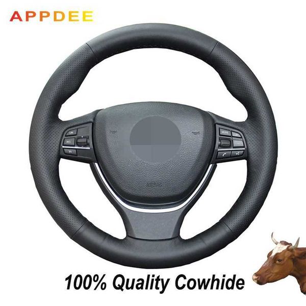 hand-stitched black genuine leather steering wheel cover for 520i 528i 2013 2014 730li 740li 750li f10 2014
hand-stitched black genuine leather steering wheel cover for 520i 528i 2013 2014 730li 740li 750li f10 2014