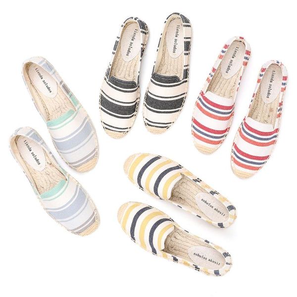 2020 zapatillas mujer flat platform cotton fabric plastic slip-on casual spring/autumn striped sapatos womens espadrilles shoes, Black
2020 zapatillas mujer flat platform cotton fabric plastic slip-on casual spring/autumn striped sapatos womens espadrilles shoes, Black
