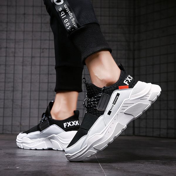 trend men's casual shoes fashion comfortable men sneakers wear-resisting non-slip male footwears plus size pu shoes, Black
trend men's casual shoes fashion comfortable men sneakers wear-resisting non-slip male footwears plus size pu shoes, Black
