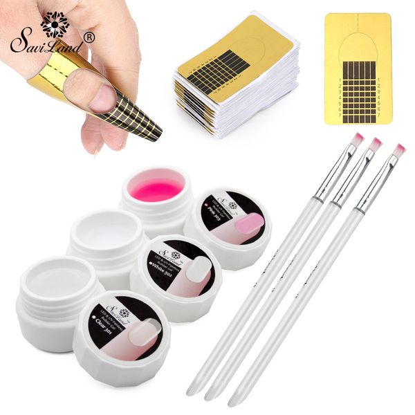 saviland builder nail gel varnish finger extension uv gel polish glue painting brush paper tray nail art manicure set
saviland builder nail gel varnish finger extension uv gel polish glue painting brush paper tray nail art manicure set