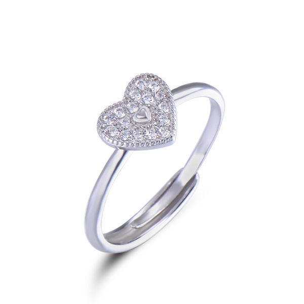 cluster rings wholesale ring sterling silver jewelry heart pattern adjustable size wedding 925 engagement with box, Golden;silver
cluster rings wholesale ring sterling silver jewelry heart pattern adjustable size wedding 925 engagement with box, Golden;silver