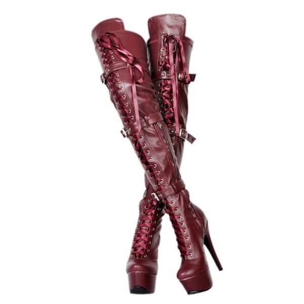 zdone ladies elegant high heel over knee boots fisheyes+buckles dance party club booties platform large size fashion booty shoes n0802, Black
zdone ladies elegant high heel over knee boots fisheyes+buckles dance party club booties platform large size fashion booty shoes n0802, Black