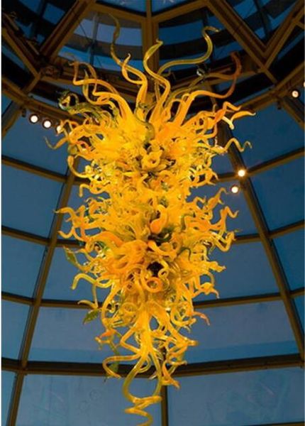 yellow blown glass chandelier light modern art home decoration custom made crystal chandelier with led bulb light
yellow blown glass chandelier light modern art home decoration custom made crystal chandelier with led bulb light