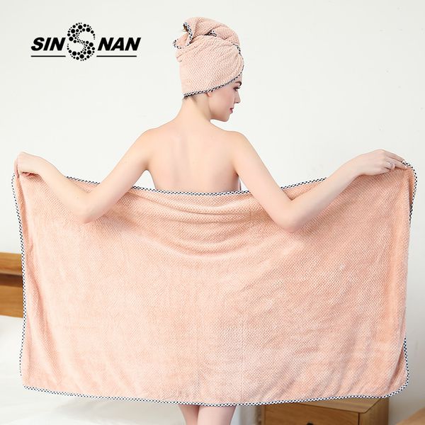 sinsnan microfiber towel bathrobe for women super absorbent dry hair towel soft beach swimming spa travel bath wrap set
sinsnan microfiber towel bathrobe for women super absorbent dry hair towel soft beach swimming spa travel bath wrap set