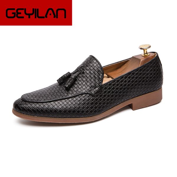 chuqing men's pointed shoes men's shoes fashion dress, Black