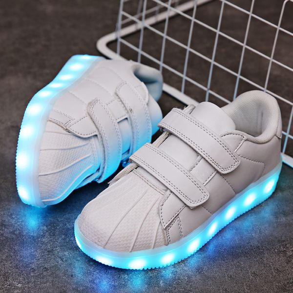 led light up flashing boys shoes kids sneakers boy&girl led shoes party glowing luminous skateboarding sneakers trainers, Black
led light up flashing boys shoes kids sneakers boy&girl led shoes party glowing luminous skateboarding sneakers trainers, Black