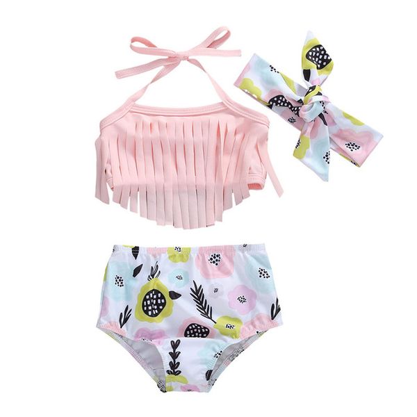 dropshipping summer children kids baby girls 2pcs swimsuits girls floral printed tassel halter +shorts beachwear, White
dropshipping summer children kids baby girls 2pcs swimsuits girls floral printed tassel halter +shorts beachwear, White