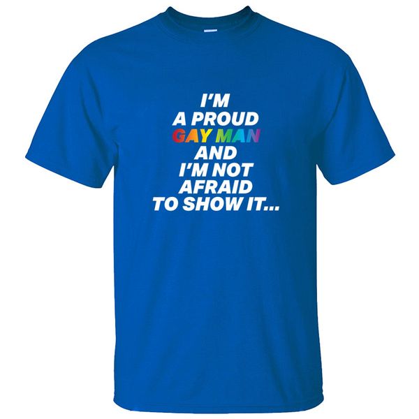 new style proud gay man not afraid to show it rainbow pride mens tshirt 100% cotton letter t shirt homme plus size 3xl hip hop, White;black
new style proud gay man not afraid to show it rainbow pride mens tshirt 100% cotton letter t shirt homme plus size 3xl hip hop, White;black