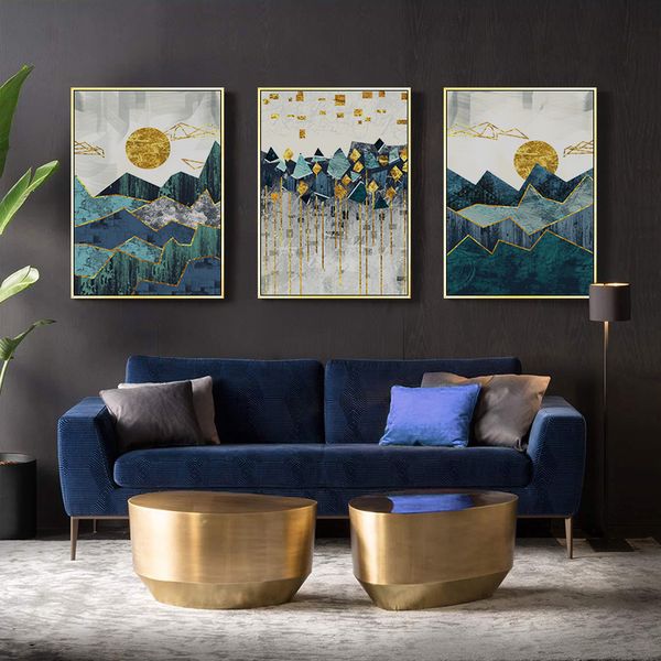 nordic abstract geometric mountain landscape wall art canvas painting golden sun art poster print wall picture for living room
nordic abstract geometric mountain landscape wall art canvas painting golden sun art poster print wall picture for living room