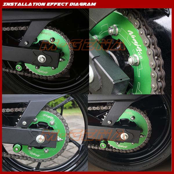 motorcycle rear chain teeth sprocket gear cover frame protector kit for ninja400 ninja 400 ninja400r 2017-2019 2018
motorcycle rear chain teeth sprocket gear cover frame protector kit for ninja400 ninja 400 ninja400r 2017-2019 2018