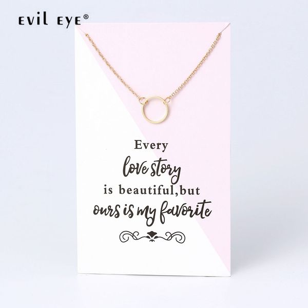 evil eye geometric round circle charms necklace clavicle gold link for women girls mom accessories festival length jewelry cn260, Silver
evil eye geometric round circle charms necklace clavicle gold link for women girls mom accessories festival length jewelry cn260, Silver