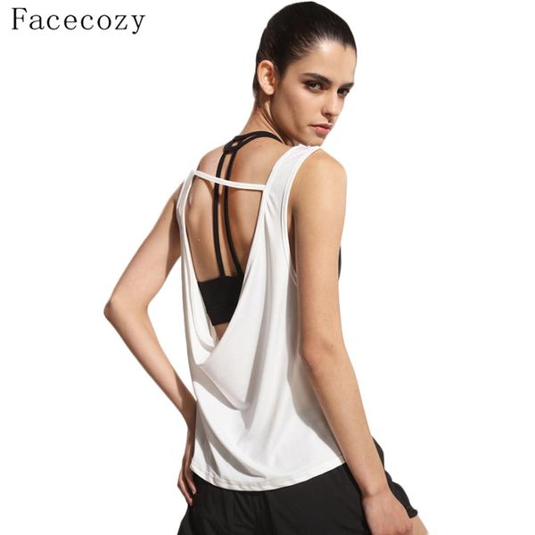 facecozy women sports loose running female quick dry fitness open back sleeveless t-shirts for yoga jogging sportswear, Black;blue
facecozy women sports loose running female quick dry fitness open back sleeveless t-shirts for yoga jogging sportswear, Black;blue
