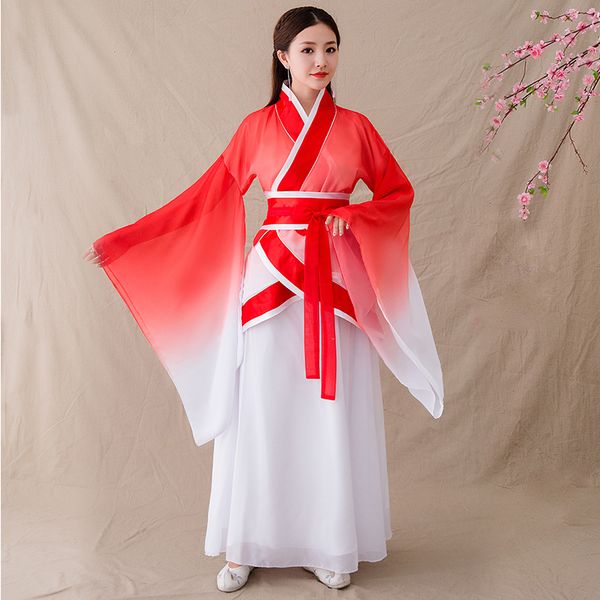 hanfu women classical female national costume china ancient hanfu ethnic dance clothes long sleeves loose princess wear, Black;red
hanfu women classical female national costume china ancient hanfu ethnic dance clothes long sleeves loose princess wear, Black;red