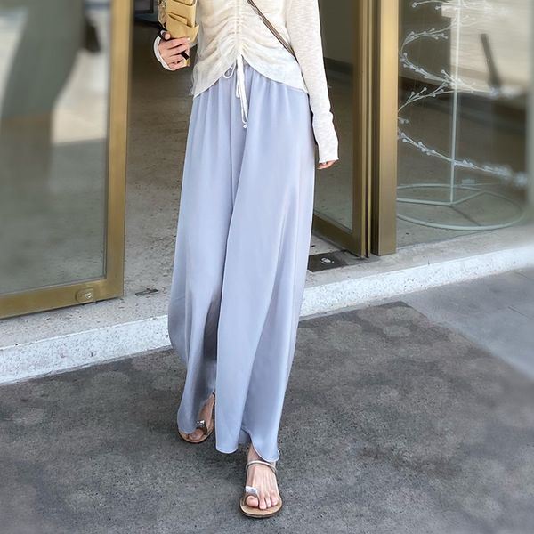 fairy floating cloud walking satin floating pants feel loose hundred-set women's pants straight wide-legged loose legs casual pants, Black;white
fairy floating cloud walking satin floating pants feel loose hundred-set women's pants straight wide-legged loose legs casual pants, Black;white