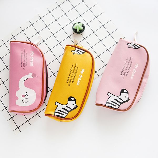 cartoon animal cute pencil case pu waterproof pencil bag school student large capacity stationery box organizer bag gift for kid dbc vt0488 
cartoon animal cute pencil case pu waterproof pencil bag school student large capacity stationery box organizer bag gift for kid dbc vt0488