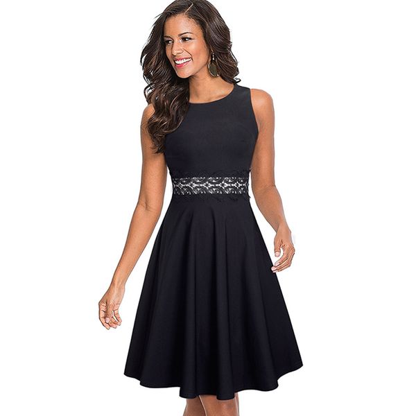 summer dress 2019 women dress elegant party dresses sleeveless o-neck a line elegant lady dress, Black;gray
summer dress 2019 women dress elegant party dresses sleeveless o-neck a line elegant lady dress, Black;gray