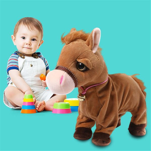 Drop Shipping ZuruPets Alive Electronic Horse Plush Toy Walking Horse Suffed Plush Toy Doll Interactive Horse Lama Animals Toys
Drop Shipping ZuruPets Alive Electronic Horse Plush Toy Walking Horse Suffed Plush Toy Doll Interactive Horse Lama Animals Toys