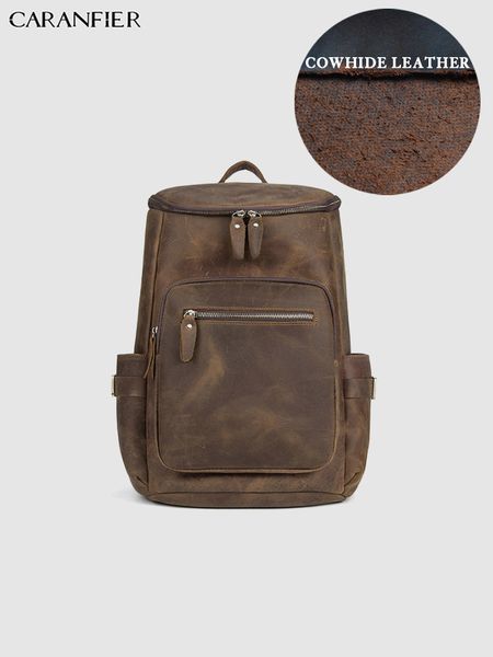 caranfier mens backpacks vintage travel school bags crazy horse genuine cowhide leather rucksack laplarge capacity backpacks
caranfier mens backpacks vintage travel school bags crazy horse genuine cowhide leather rucksack laplarge capacity backpacks