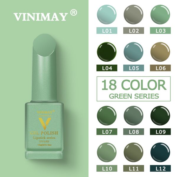 vinimay 18 color avocado green gel nail polish uv nail gel lak primer soak off art design lacque varnish gelpolish, Red;pink
vinimay 18 color avocado green gel nail polish uv nail gel lak primer soak off art design lacque varnish gelpolish, Red;pink