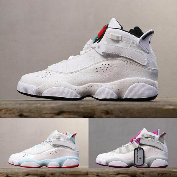 new six 6 rings womens basketball shoes jumpman 6s vi white pink blue black women sneakers size eur 36-40
new six 6 rings womens basketball shoes jumpman 6s vi white pink blue black women sneakers size eur 36-40