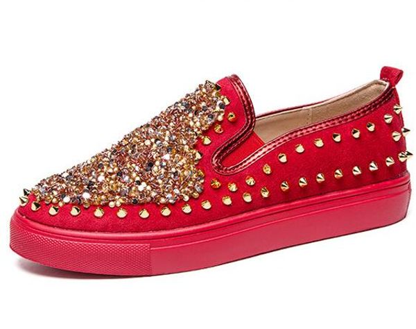 designer shoe sequin rivet loafers men punk style flats fashion leisure driving shoes men's loafers moccasins, Black
designer shoe sequin rivet loafers men punk style flats fashion leisure driving shoes men's loafers moccasins, Black