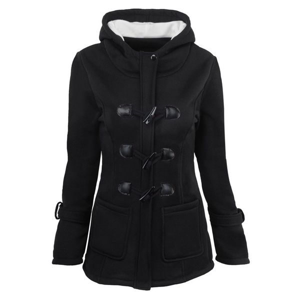 autumn winter womens s-6xl plus sizes slim pure color hooded horn button overcoat solid hoodies jacket 6 colors dk09bfy, Black
autumn winter womens s-6xl plus sizes slim pure color hooded horn button overcoat solid hoodies jacket 6 colors dk09bfy, Black