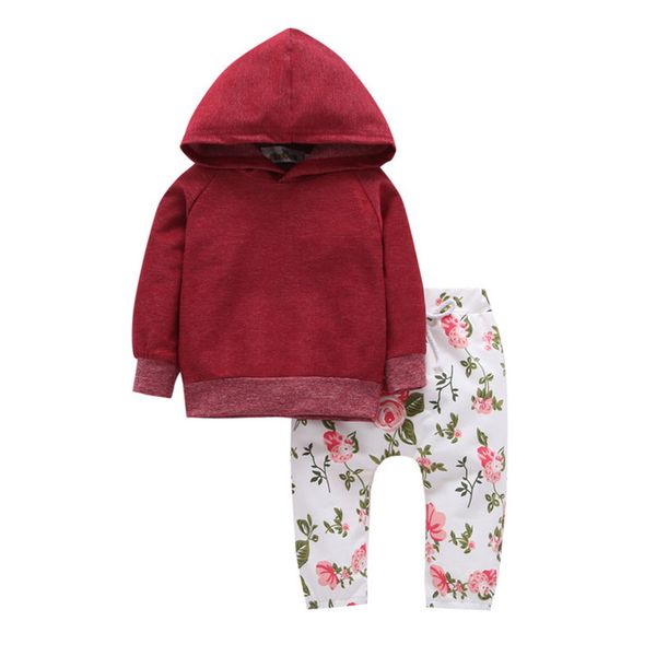 toddler newborn baby girl clothes long sleeve hooded t-shirt +flower pant 2pcs outfit kids clothing set, White
toddler newborn baby girl clothes long sleeve hooded t-shirt +flower pant 2pcs outfit kids clothing set, White