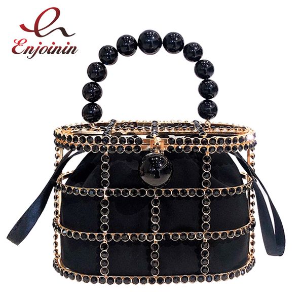 luxury black diamond beaded handle metal basket ladies party handbag shoulder bag chain purse women totes bag crossbody
luxury black diamond beaded handle metal basket ladies party handbag shoulder bag chain purse women totes bag crossbody