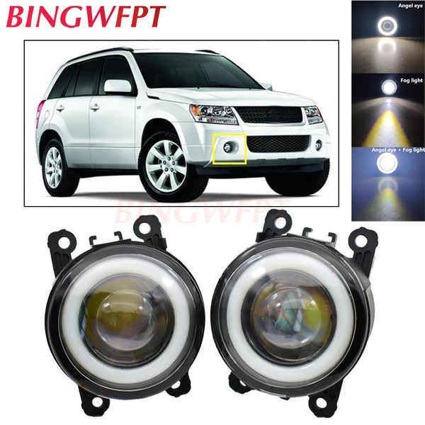 2pcs car accessories h11 led bulb fog light angel eye with glass len 12v for grand vitara sx4 swift sedan jimny alto
2pcs car accessories h11 led bulb fog light angel eye with glass len 12v for grand vitara sx4 swift sedan jimny alto